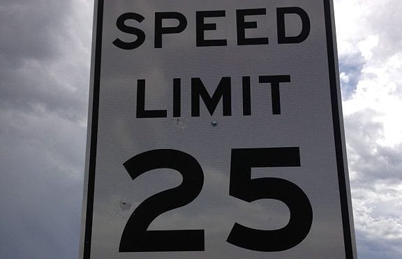 The Boston Speed Limit is now 25