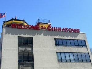 Welcome to Chinatown Sign