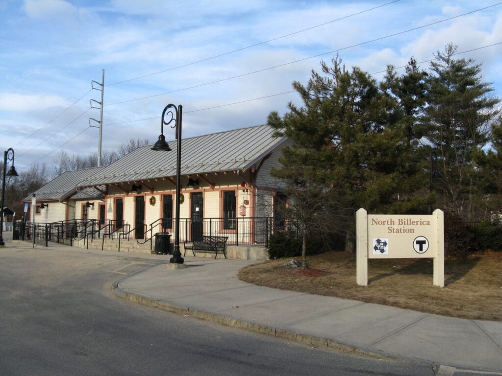 MBTA station in Billerica, MA - Billerica Movers