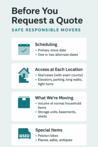 | Safe Responsible Movers