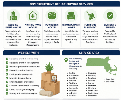 Senior movers, assisted living movers