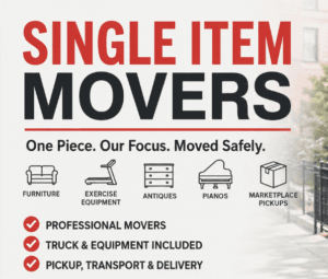 Single Item Movers for One Piece